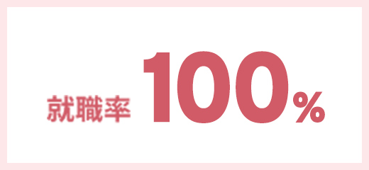 就職率100%